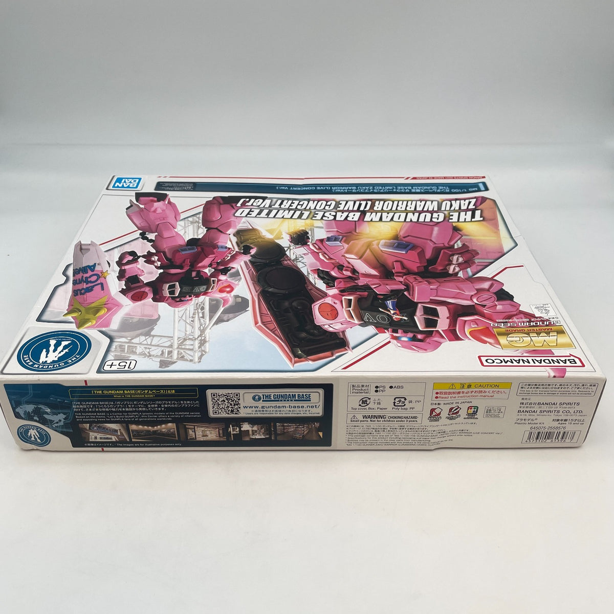 1/100 MG Zaku Warrior Live Concert Ver. Plastic Model kit Gundam Base Limited