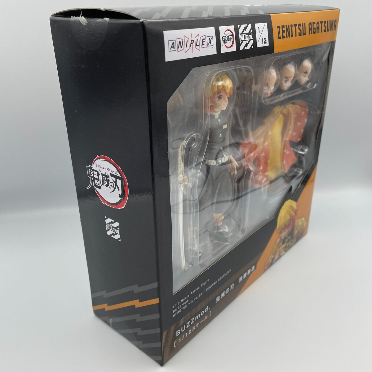Demon Slayer Zenitsu Agatsuma Figure 1/12 BUZZmod. Aniplex Japan Import Toy