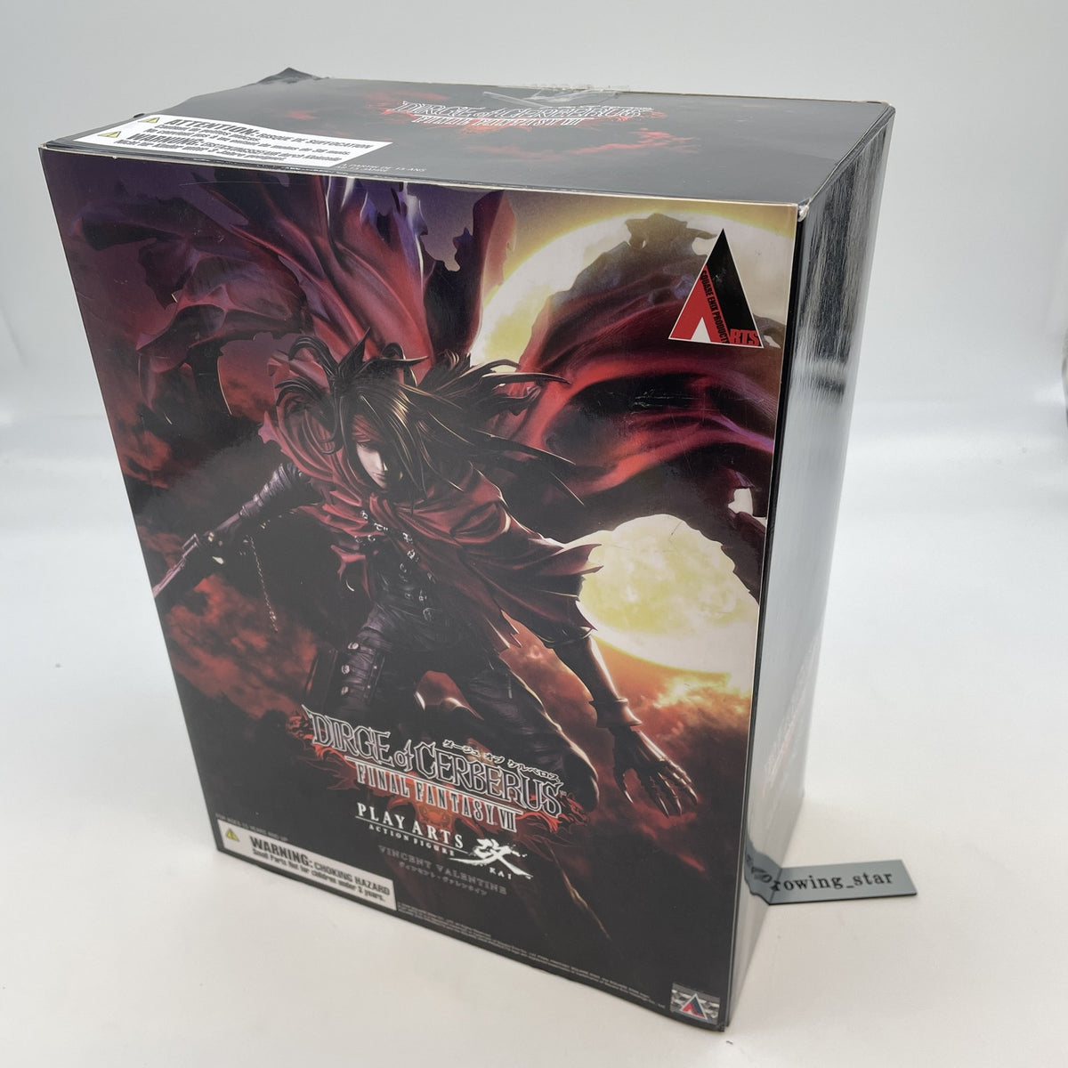 PLAY ARTS Kai Vincent Valentine Figure Final Fantasy VII Dirge of Cerberus