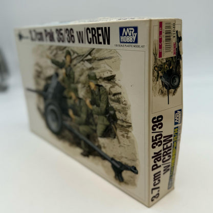 Mr. Hobby 1/35 3.7cm Pak 35/36 w Crew Model Kit JAPAN