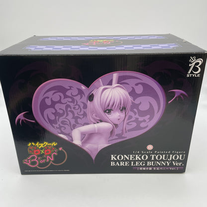Koneko Toujou Bare Leg Bunny Painted Figure 1/4 High School DxD Japan FREEing
