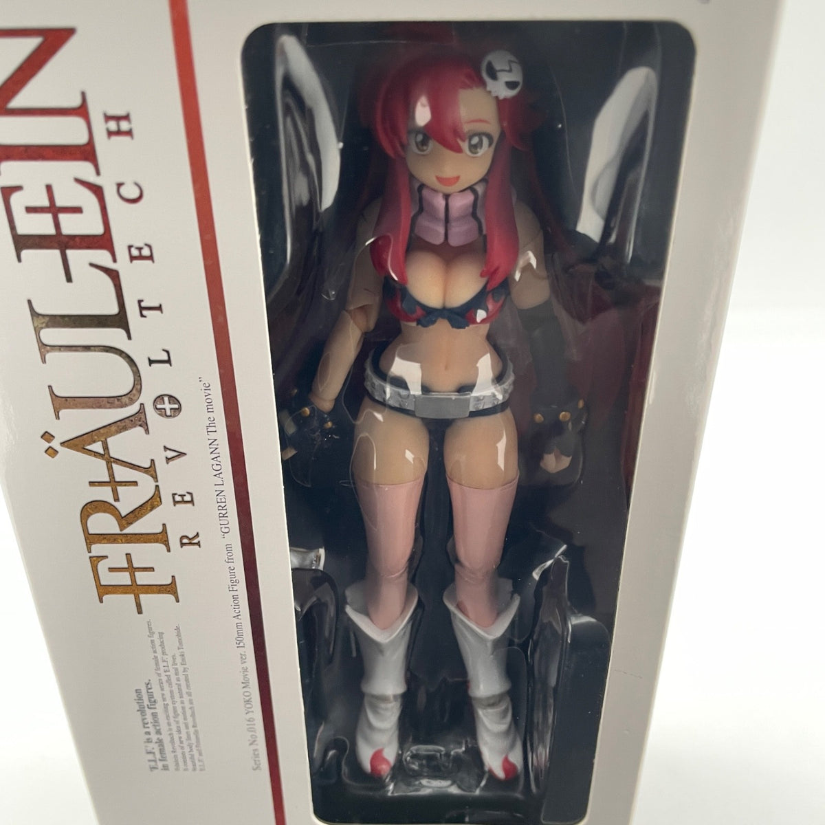 Revoltech Yoko With Booter Figure Tengen Toppa Gurren Lagann Movie Version 016