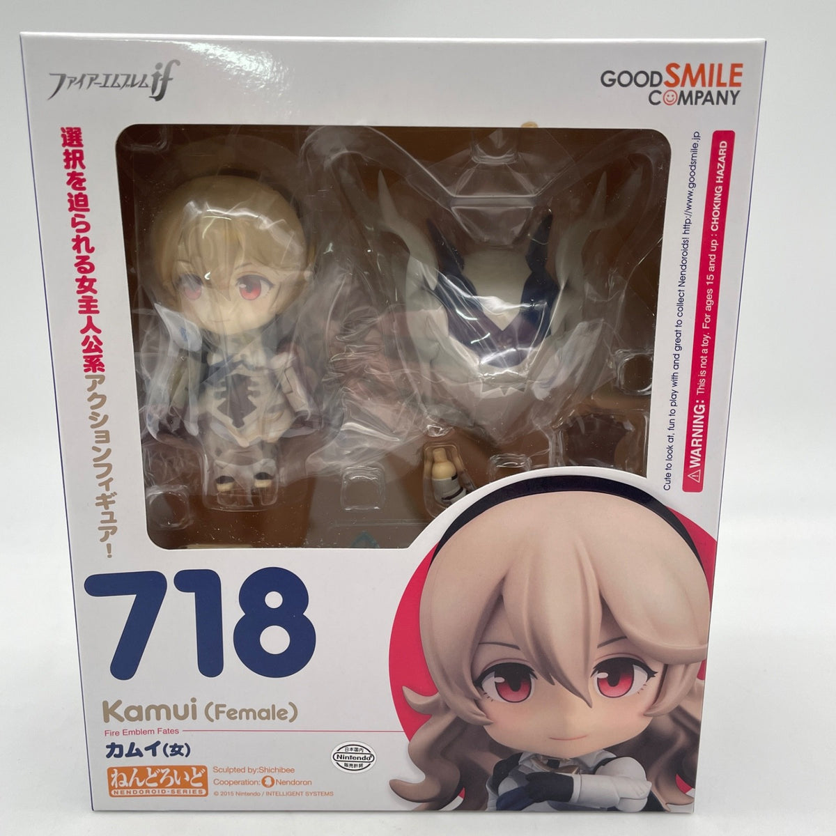 Nendoroid Fire Emblem if Kamui [woman] Figure #718 Good Smile Company Japan