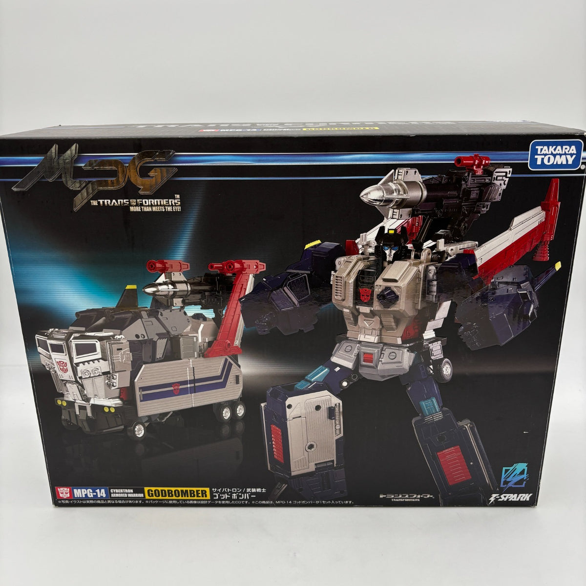 TakaraTomy Transformers MPG-14 GODBOMBER Action Figure