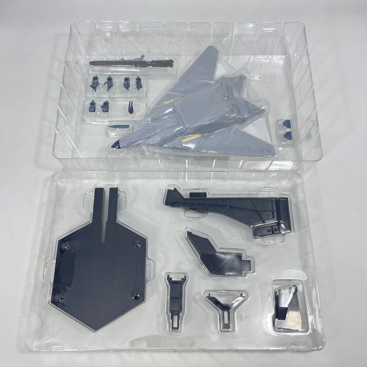 DX Chogokin Macross 7 VF-17S Nightmare Stealth Gamlin Kizaki Used Figure BANDAI