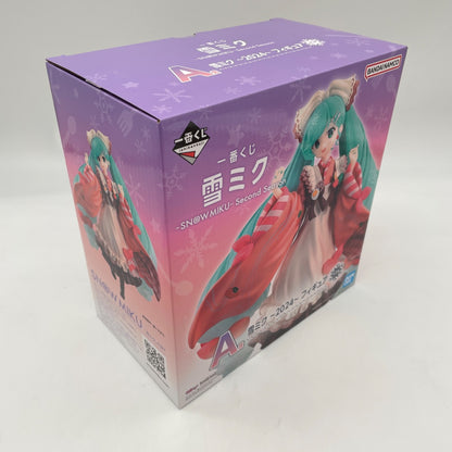 BANDAI Ichiban Kuji Snow Miku Second Season A Prize Yuki Miku 2024 Figure JP