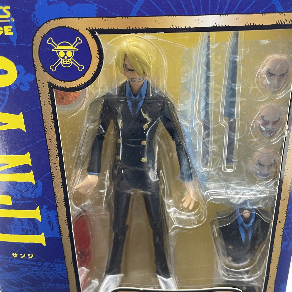 S. H. Figuarts One Piece Sanji Action Figure BANDAI Japan Import