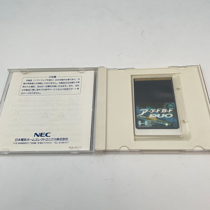 PC Engine Arcade Card Duo Super CD ROM PCE-AC1 HE System Hu Card NEC Japan