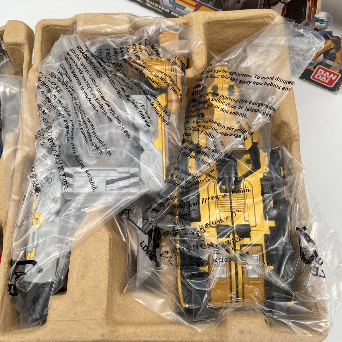 DX Buster Hercules Set Figure Tokumei Sentai Go Busters BANDAI