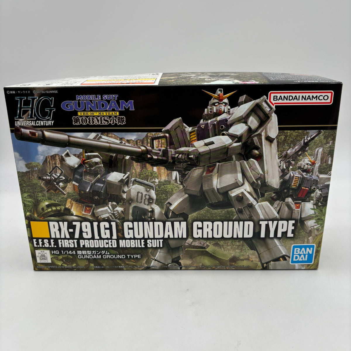 Bandai 1/144 HGUC(210)HG RX-79(G) Gundam Ground Type The 08MS Team Model Kit JP