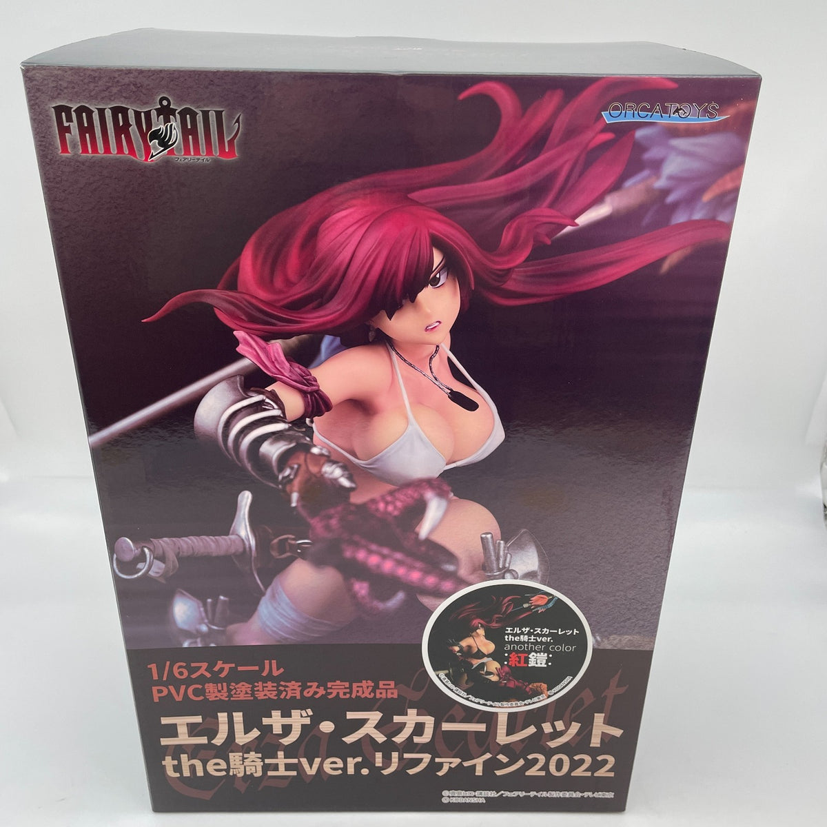 Orca Toys FAIRY TAIL Erza Scarlet the Knight Ver. Refine 2022 1/6 Figure