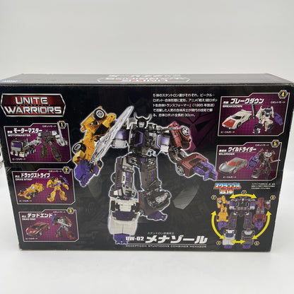 Transformers Unite Warriors UW02 Menasor Menazoru Figure Takara Tomy Japan Toy