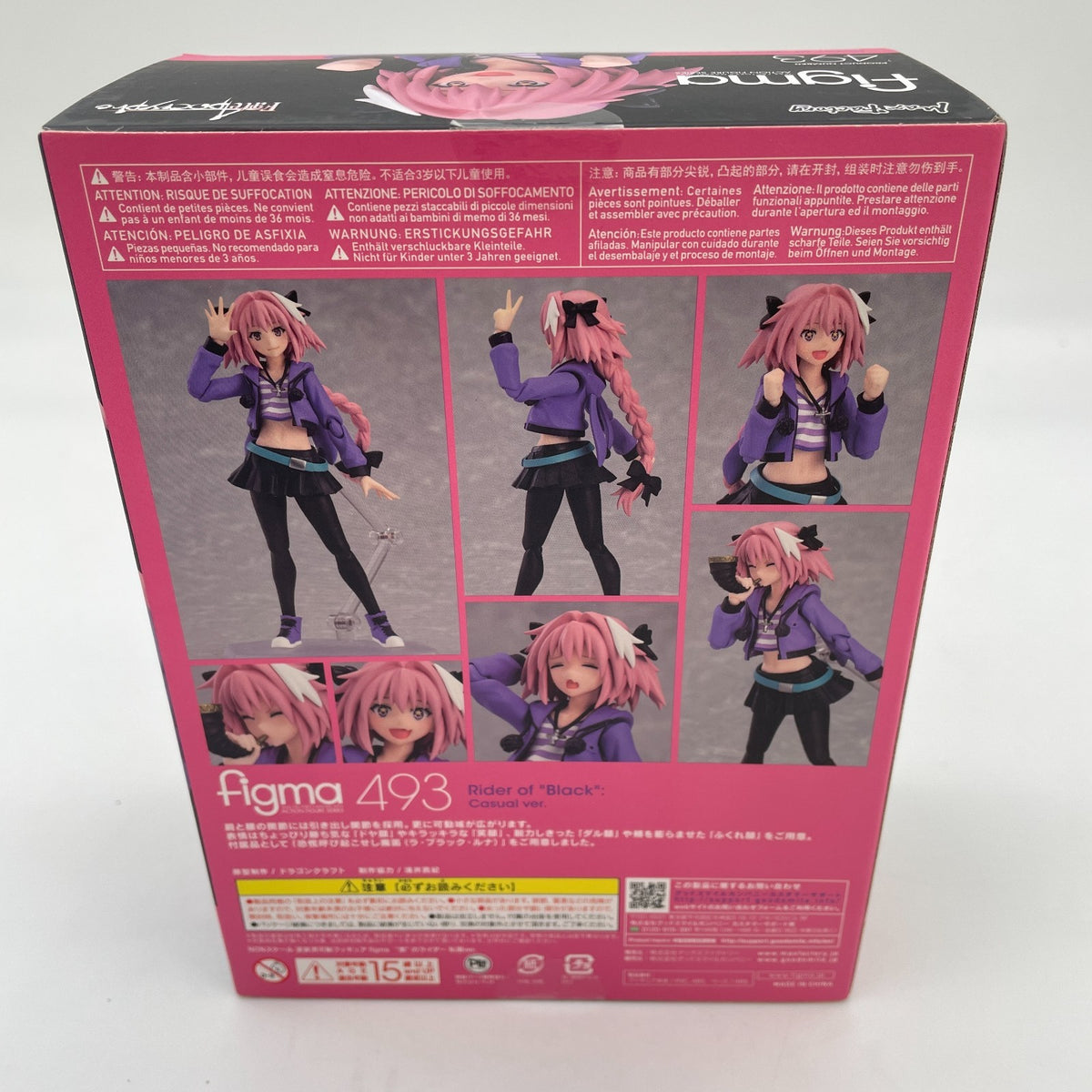 Figma Figure Fate/Apocrypha Rider of Black Casual ver. Japan Max Factory