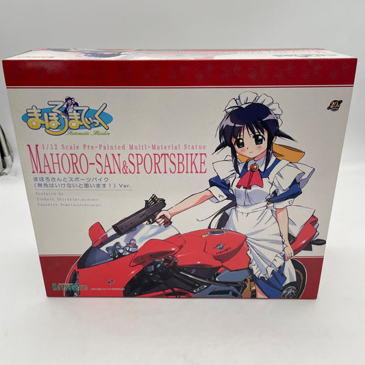 Mahoro-San & Sports Bike Mahoromatic MV AGUSTA Figure KOTOBUKIYA