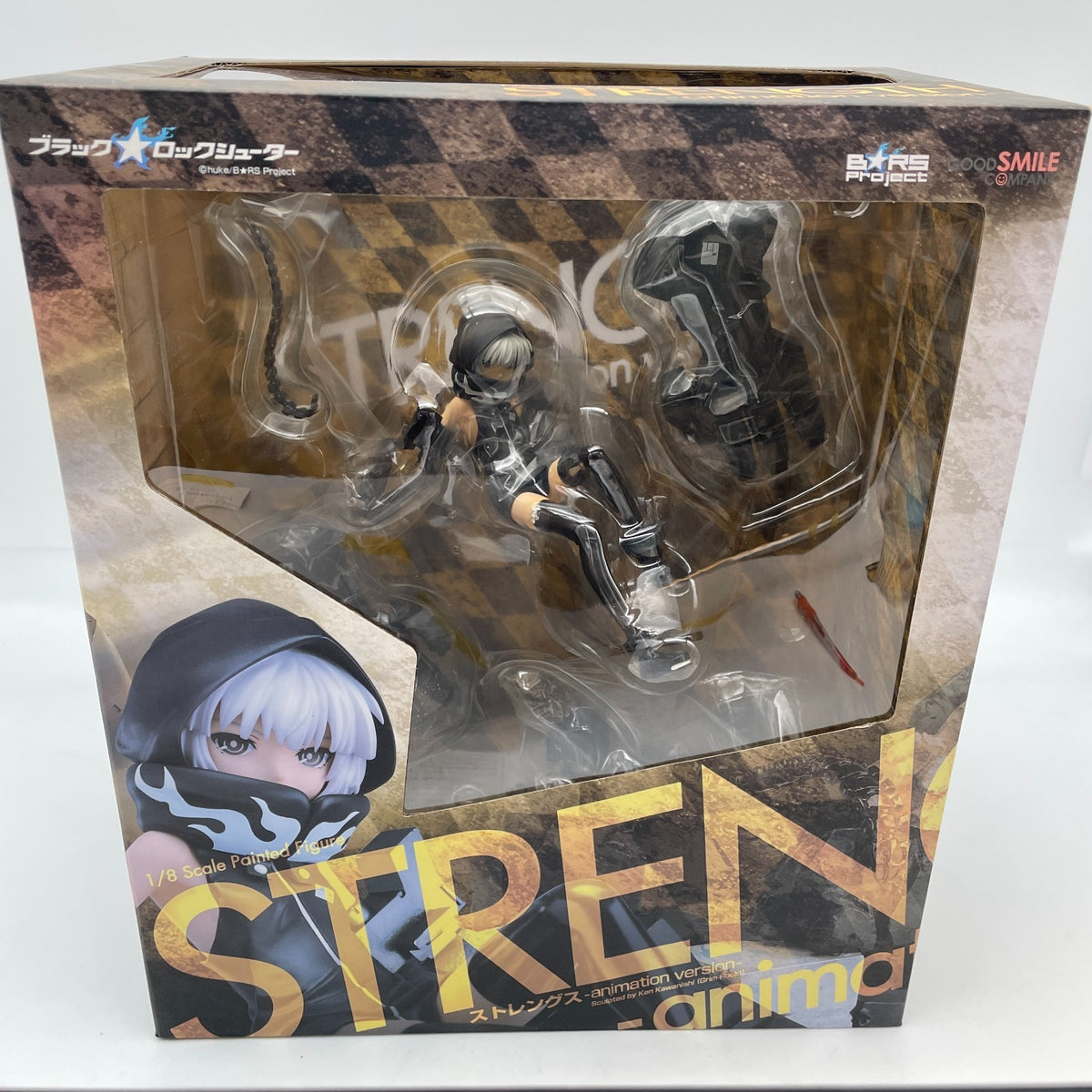 Strength Animation version 1/8 PVC Action Figure Black Rock Shooter Japan