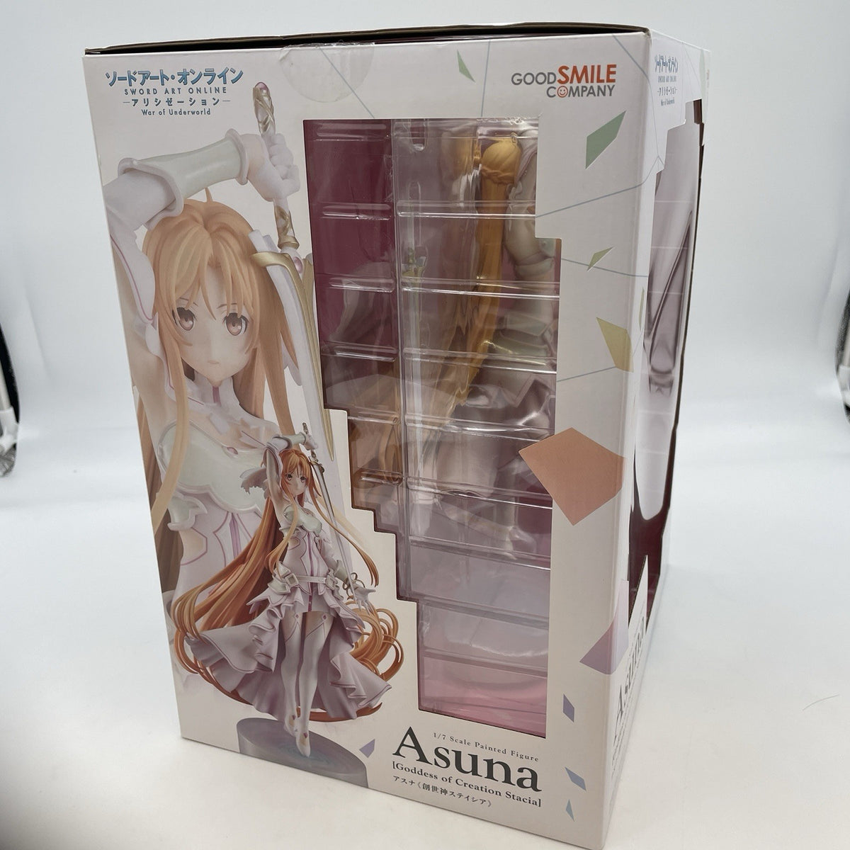 Sword Art Online SAO Asuna The Goddess of Creation Stacia 1/7 Figure From Japan