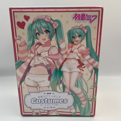 Taito Hatsune Miku Figure Room Wear Costume Limited Ver. From Japan Import