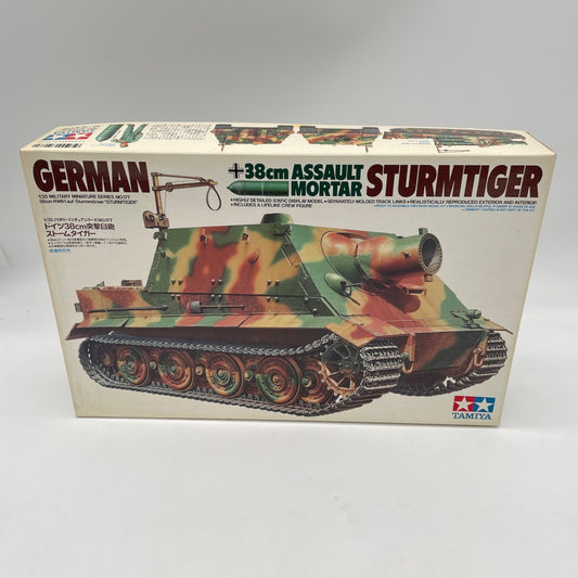 Tamiya 1/35 WWII German Sturmtiger 38cm Assault Mortar Highly Detailed JAPAN