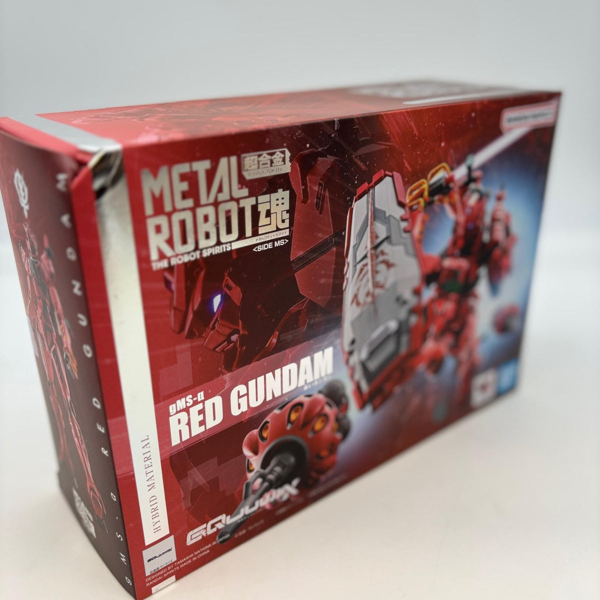 Metal Robot Spirits GQuuuuuuX Red Gundam Action Figure BANDAI