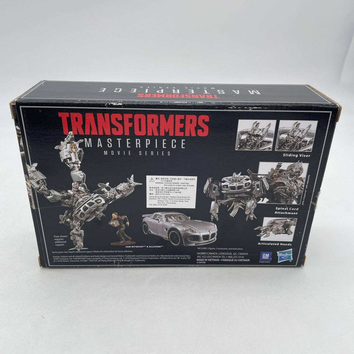 Hasbro Transformers Masterpiece Movie Series MPM-9 Jazz AUTOBOT TAKARA TOMY