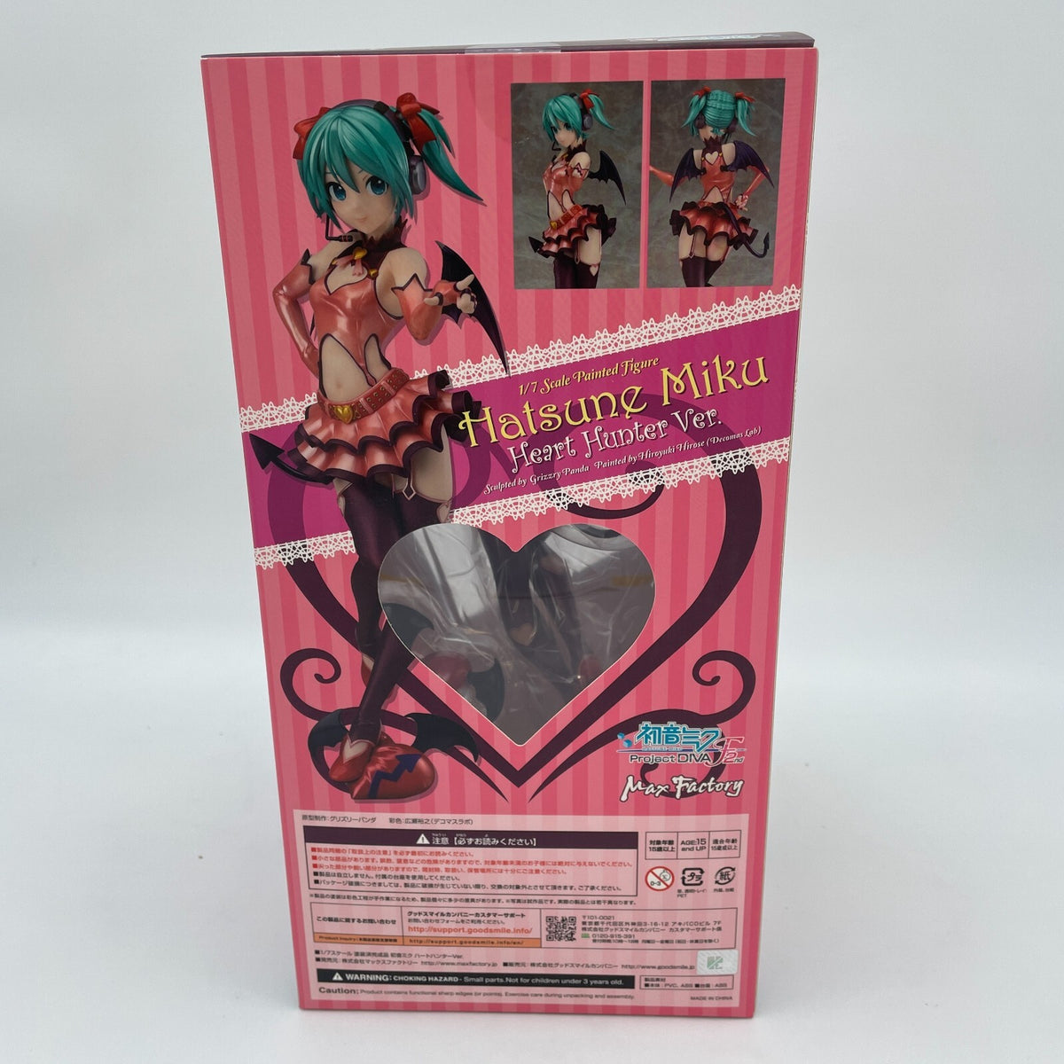 Hatsune Miku Figure Project DIVA F 2nd Heart Hunter Ver. 1/7 painted