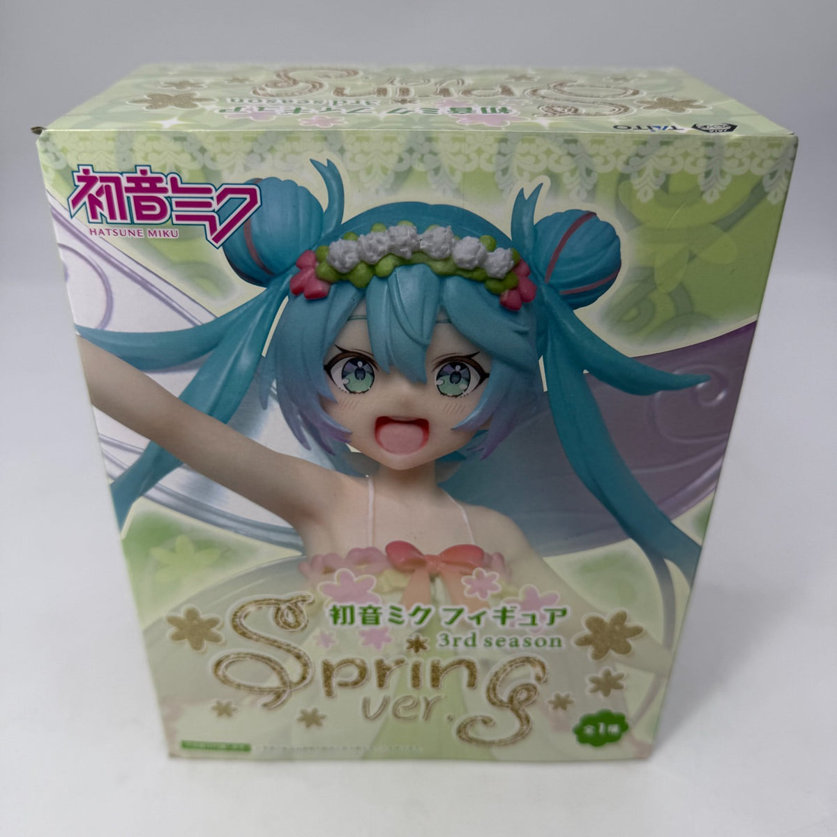 Hatsune Miku 3rd Season Spring Ver Figure TAITO Character Vocal Series 01 w/Box