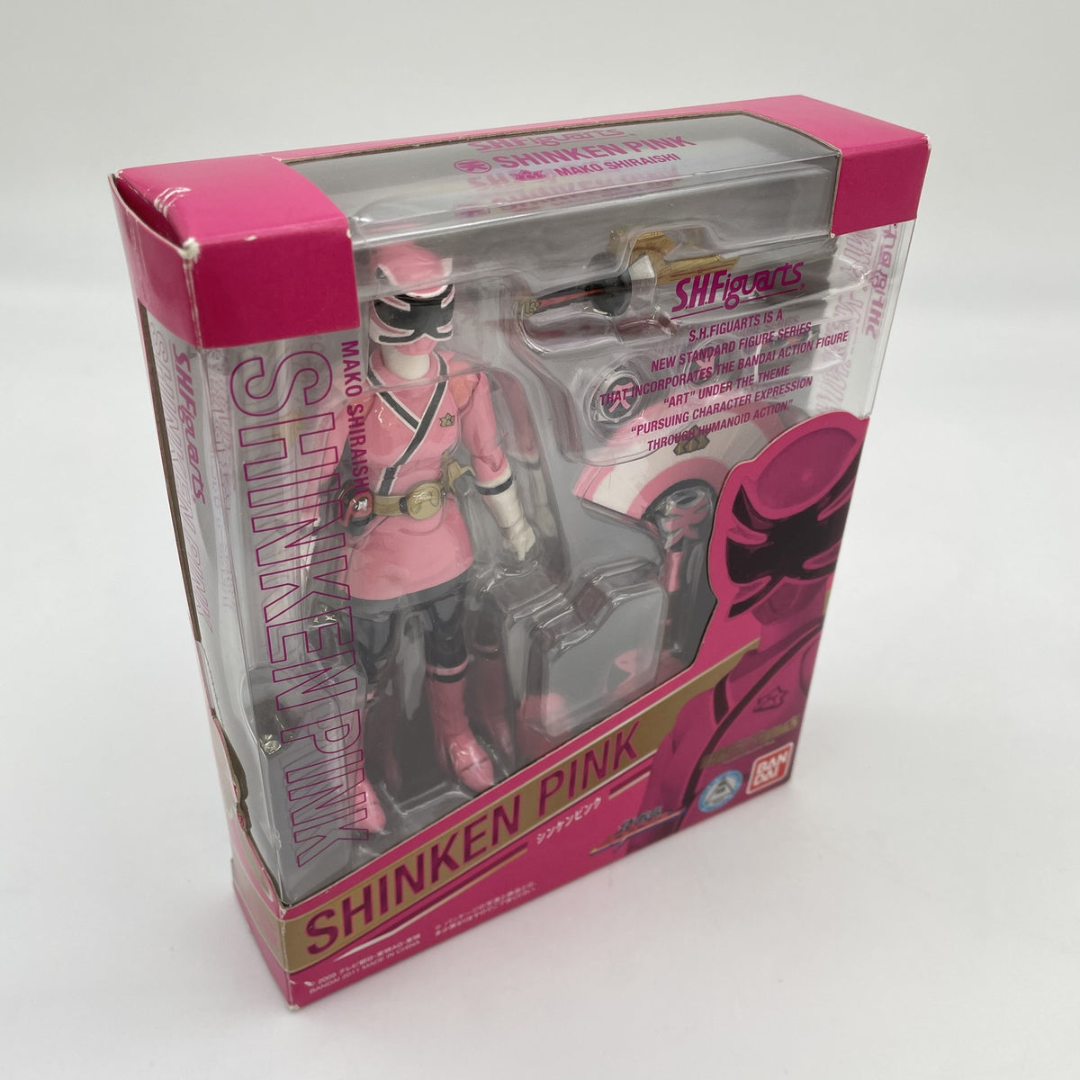 Samurai Sentai Shinkenger Shinken Pink S.H.Figuarts Shinkenger Figure Japan Toy