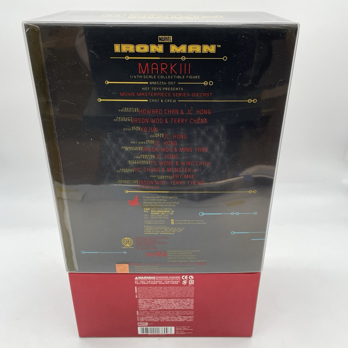 Hot Toys Iron Man Mark 3 DIECAST 1/6 Action Figure Movie Masterpiece
