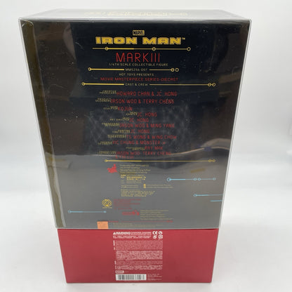 Hot Toys Iron Man Mark 3 DIECAST 1/6 Action Figure Movie Masterpiece