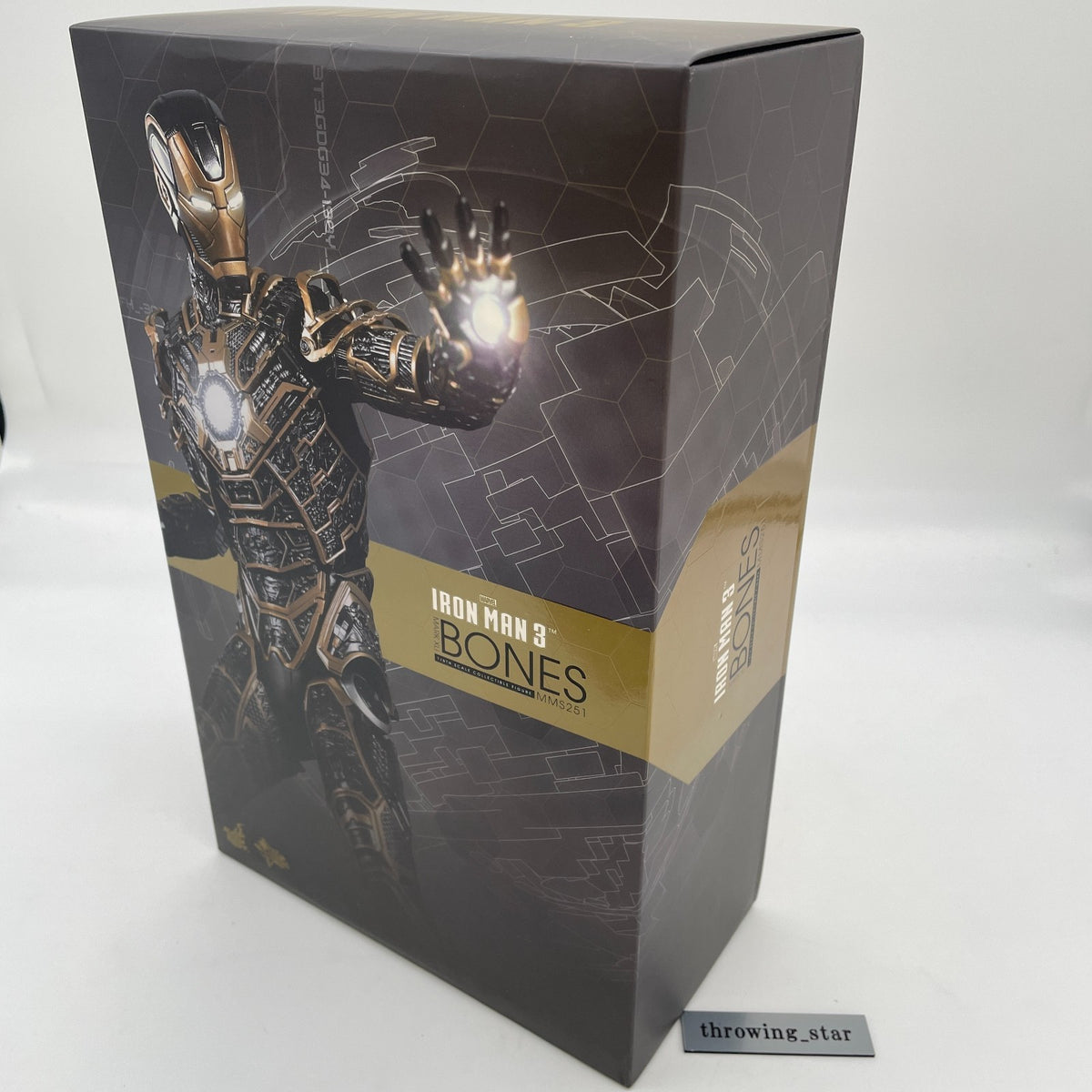Hot Toys Iron Man 3 Mark 41 Bones 1/6 Figure MMS251 Movie Masterpiece