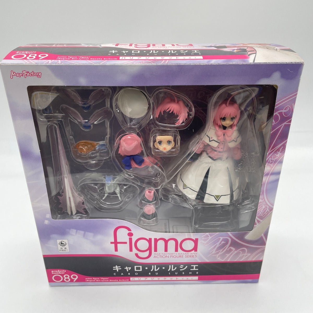 figma Magical Girl Lyrical Nanoha Strikers Caro Ru Lushe Figure #089 Max Factory
