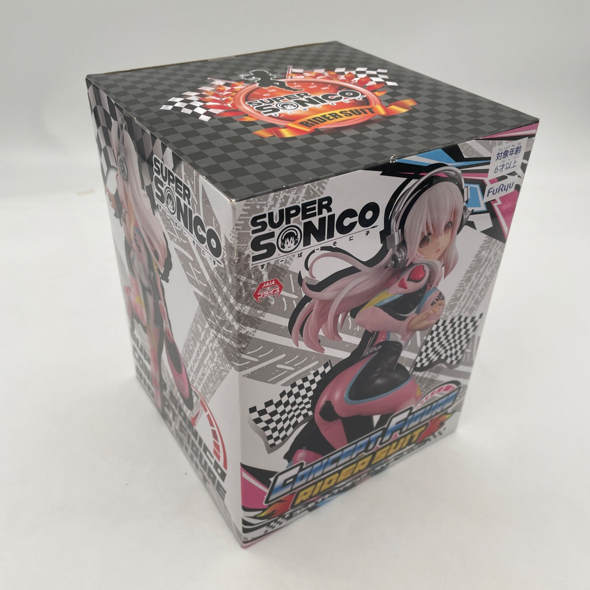 Super Sonico Concept Figure Rider Suit PVC Figure From Japan