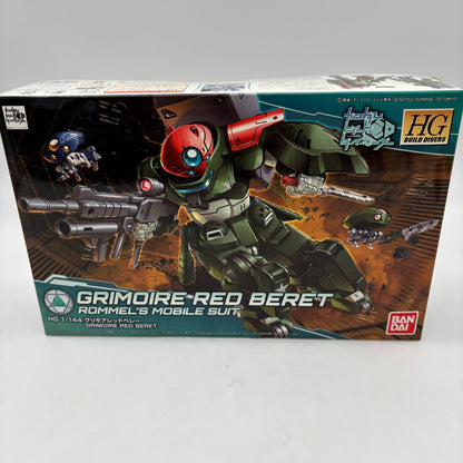 HG Gundam Build Divers 1/144 Grimoire Red Beret Plastic Model kit HGBD JAPAN