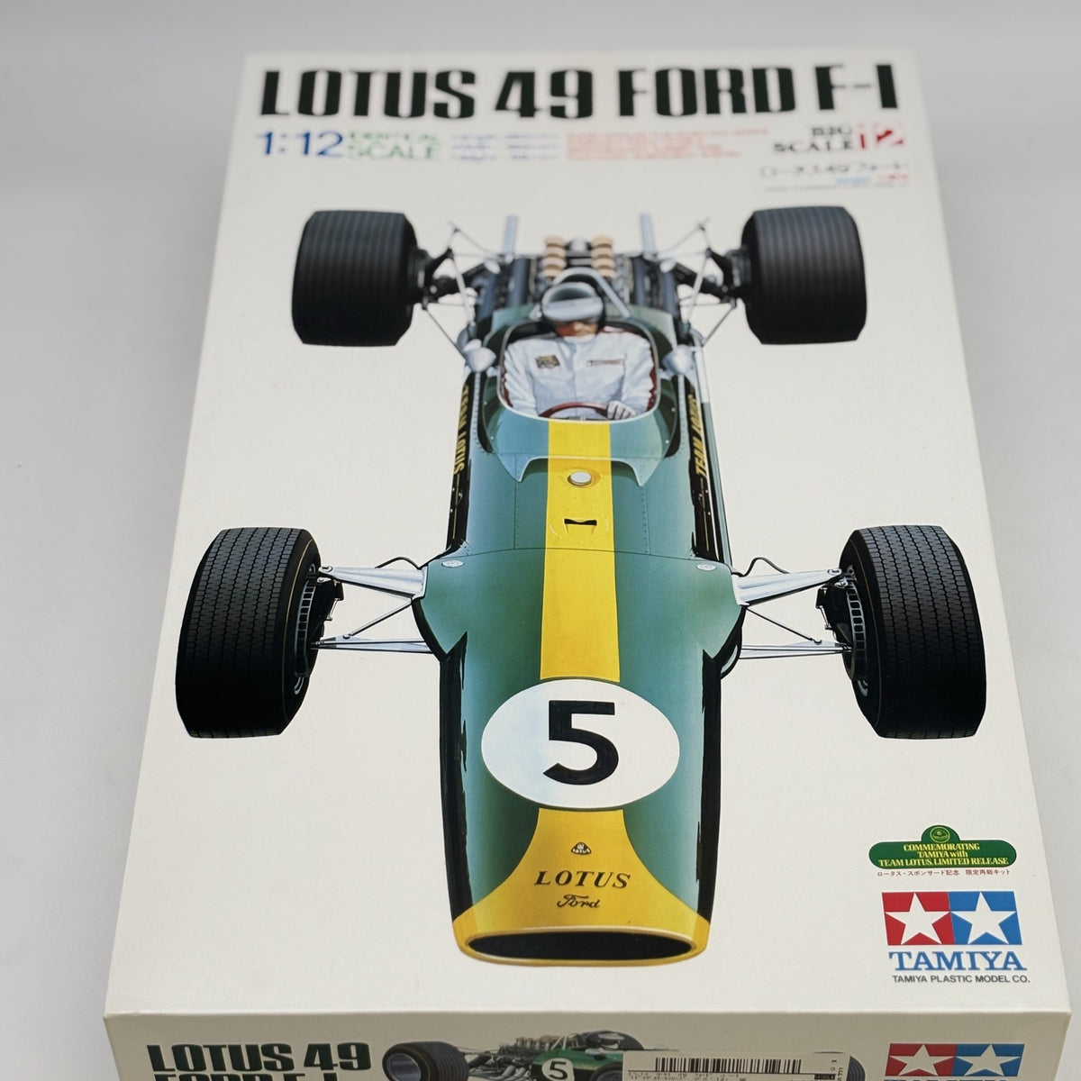 TAMIYA 1/12 Lotus 49 Ford F-1 Big Scale Series No.12 Plastic model