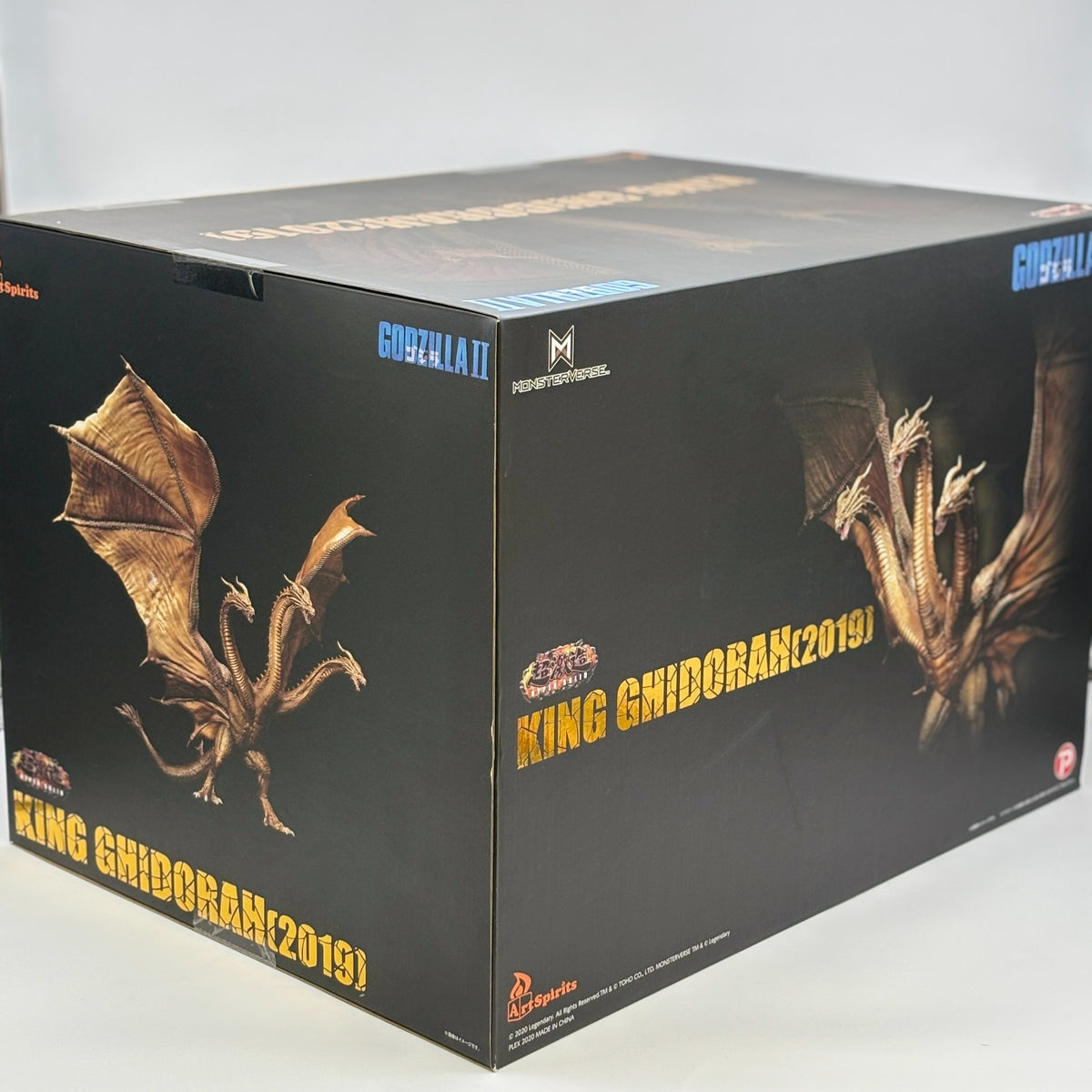 Art Spirits King Ghidorah 2019 Figure Super Gekizo Series Toho Large Monster