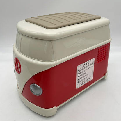 Volkswagen novelty Mini Bus Toaster Color Red Rare Item Limited Japan