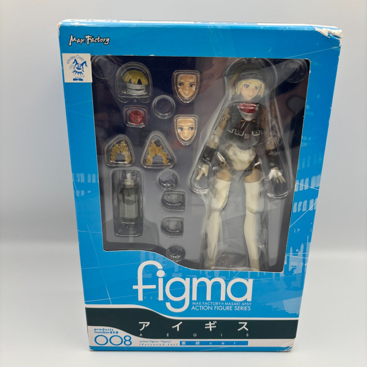 figma Persona 3 Aigis Heavy Armor Ver. Figure #008 Max Factory Japan