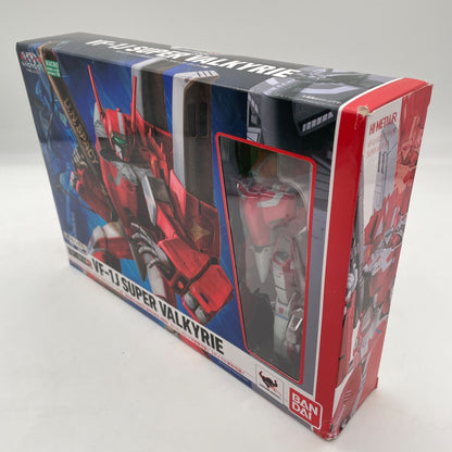 HI-METAL R Macross VF-1J SUPER VALKYRIE Milia Fallyna Jenius Figure BANDAI