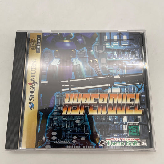 Sega Saturn Hyper Duel With manual SS Tecno Soft Japan Import