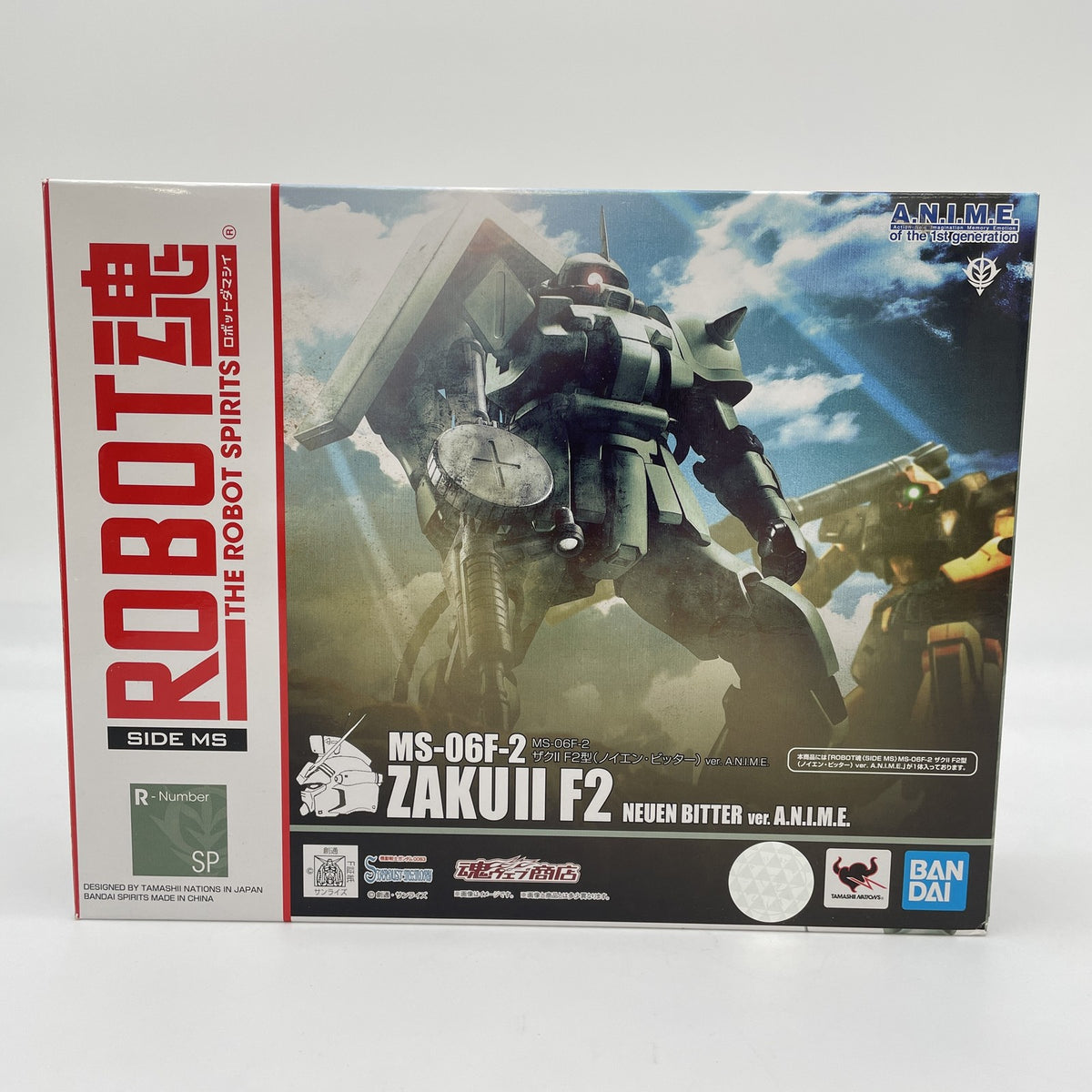 THE ROBOT SPIRITS Gundam MS-06F-2 Zaku II F2 Neuen Bitter A.N.I.M.E. Figure