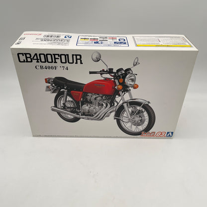 AOSHIMA 1/12 The Bike No.3 HONDA CB400F CB400FOUR 1974 Model kit Japan seller