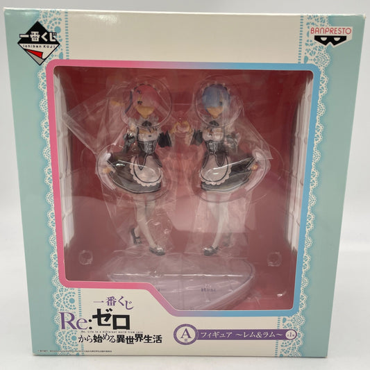 Re: Zero REM And RAM Happy Birthday Figure Ichiban Kuji Prize A Japan Import