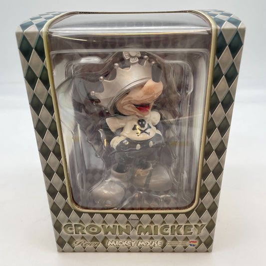 Medicom Toy VCD Disney Crown Mickey Mouse PVC Painted Figure Japan Import