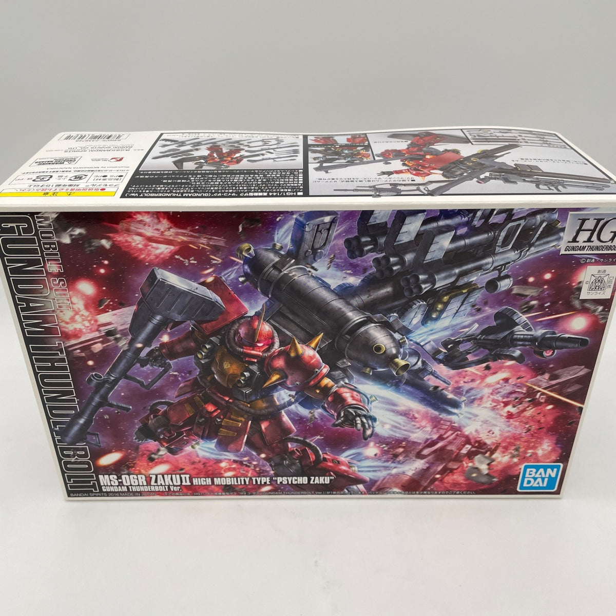 BANDAI HGTB 1/144 Psycho Zaku MS-06R High mobility Gundam Thunderbolt ver. JP