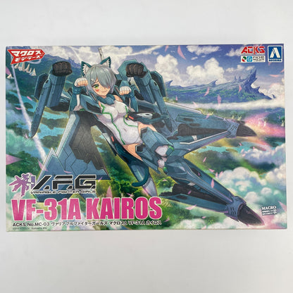 V.F.G. VF-31A Kairos Plastic model 155mm Macross Delta ACKS MC-03 Figure Toy