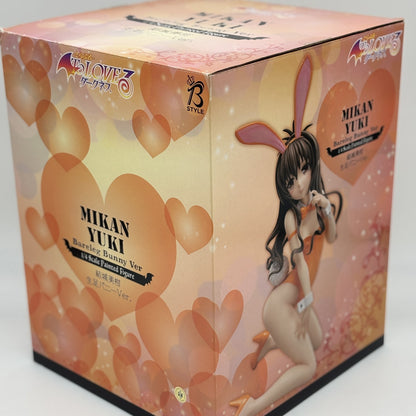 To Love Ru Darkness: Mikan Yuki Bare Leg Bunny Ver. 1/4 Figure FREEing JP Toy