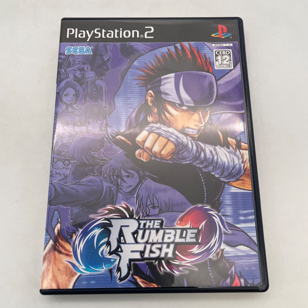 PS2 The Rumble Fish SEGA Playstation 2 Japan import Fighting Game