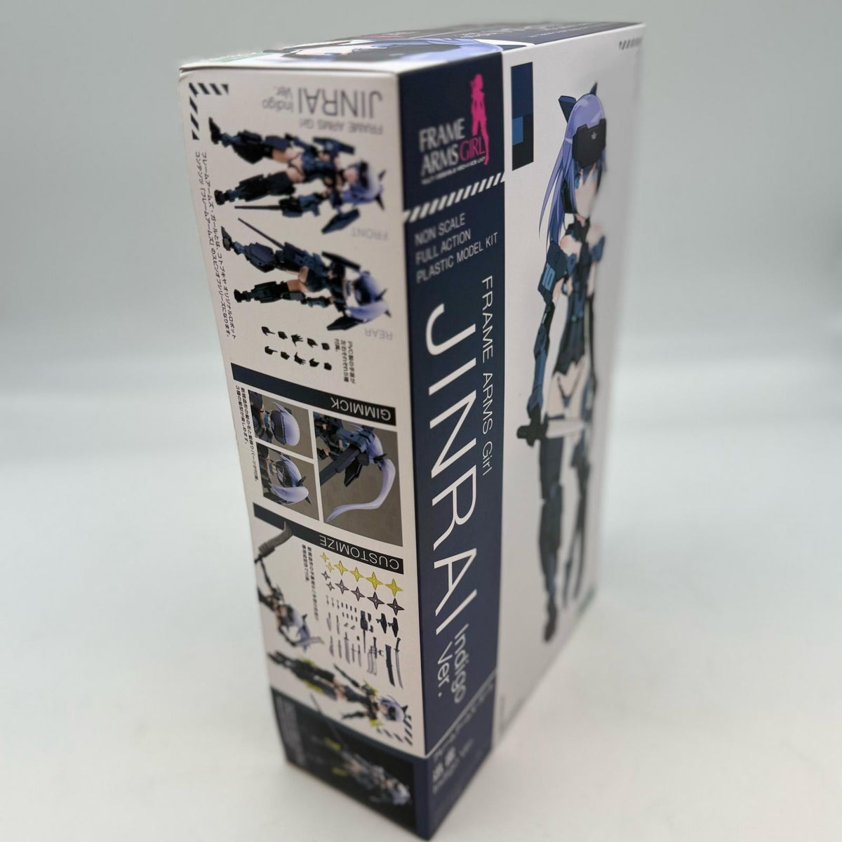 Kotobukiya Frame Arms Girl: Jinrai Plastic Model Kit Indigo Version Model Kit