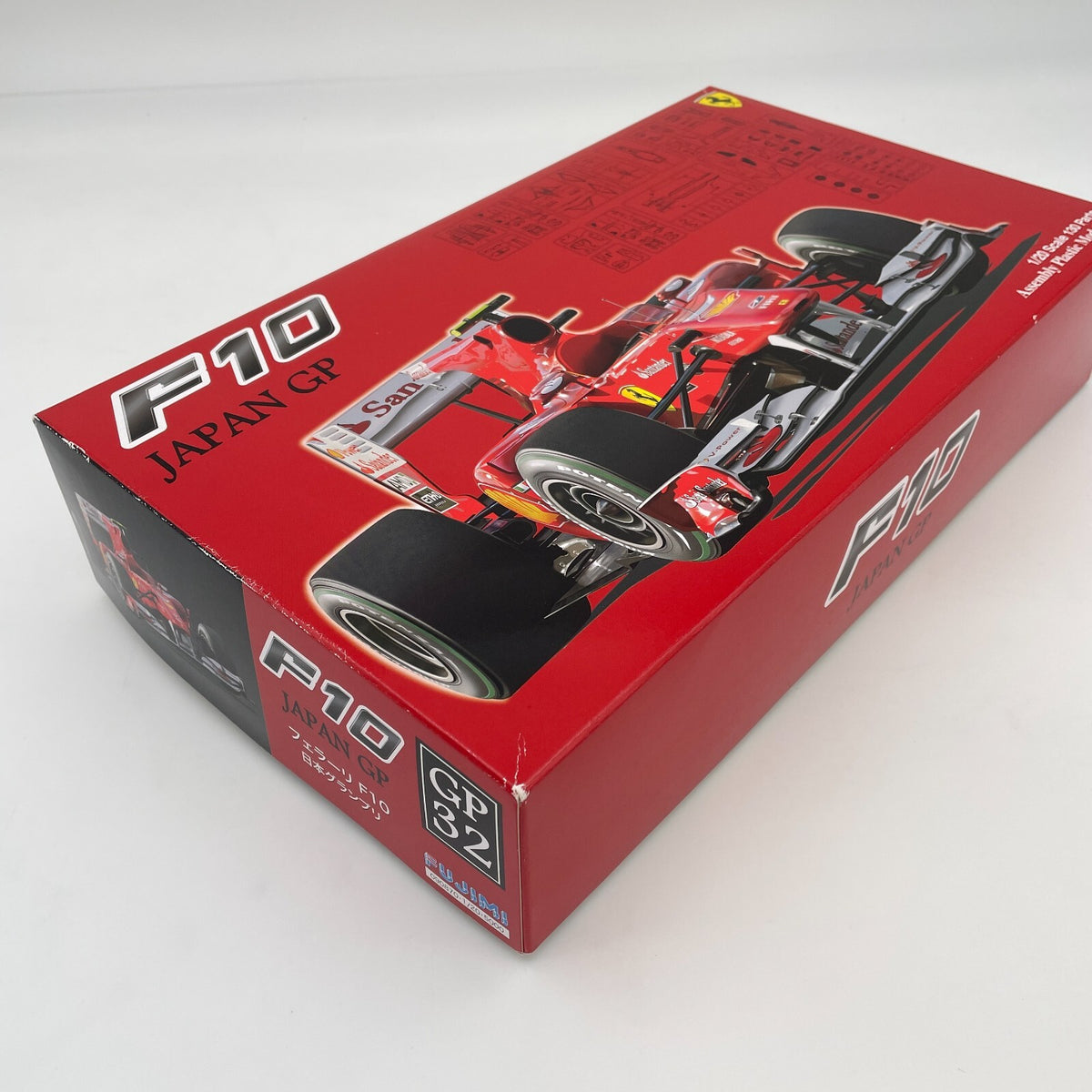 1/20 Ferrari F10 Red JapanGP 2010 Plastic Model kit Race Car GP-32 Fujimi