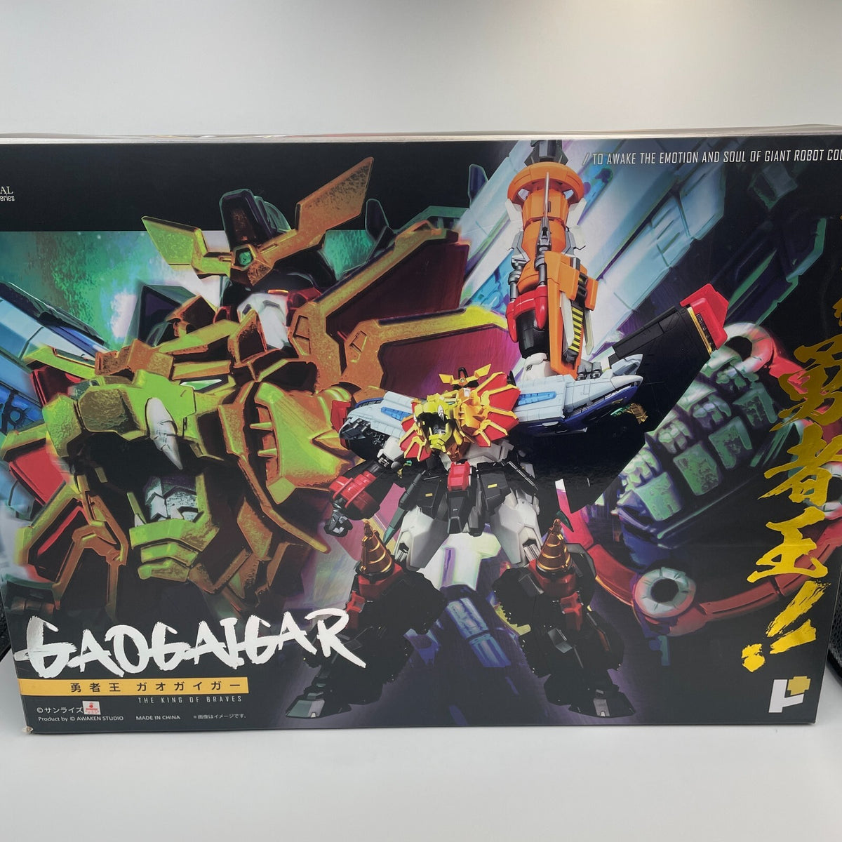 Metal Series GaoGaigar the King of the Braves Figure ArtStorm POSE+ Japan Import